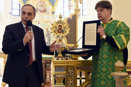 Болгарская икона украсит новый храм при МГИМО
